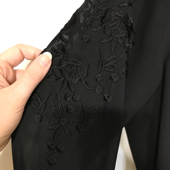 Forever 21 Contemporary Black Sheer Romper Size S - Picture 2 of 6